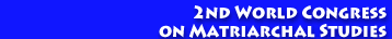 2nd world congress on matriarchal studies